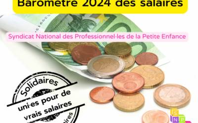 Baromètre 2024 des salaires en petite enfance du SNPPE
