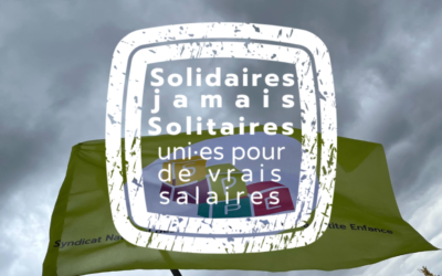 Solidaires, jamais solitaires : uni·es pour des vrais salaires