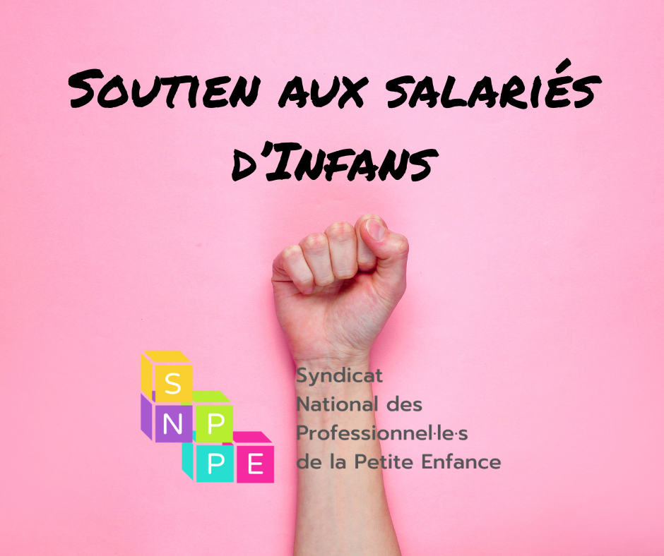 soutien aux salariés d’infans